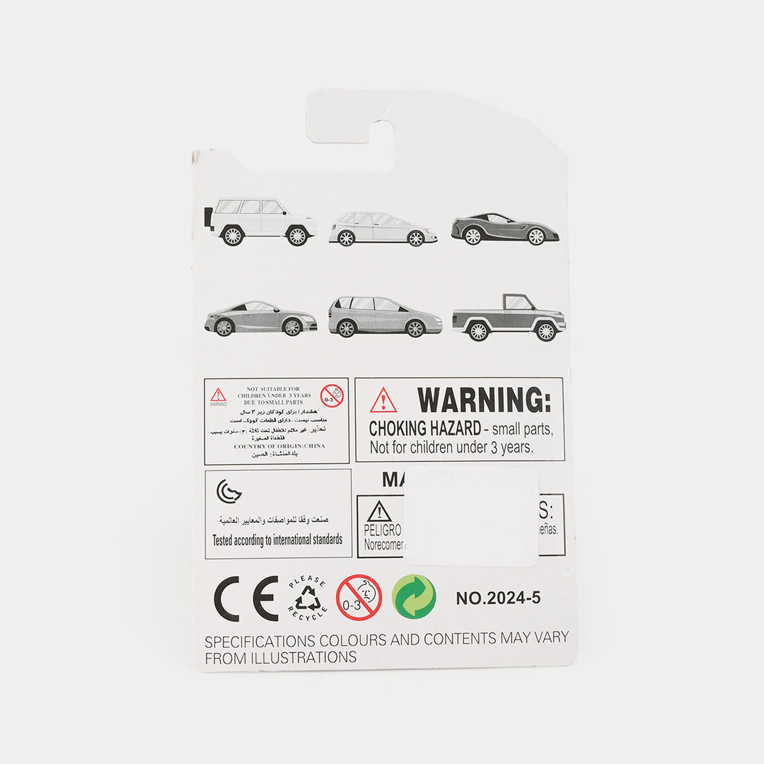 MINI DIE-CAST MODEL VEHICLE