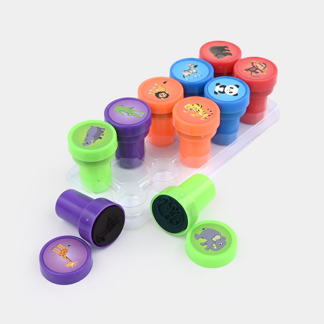 Self-Inking Stampers Set | 10Pcs
