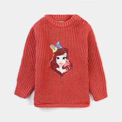 Infant Girls Acrylic Sweater Princess