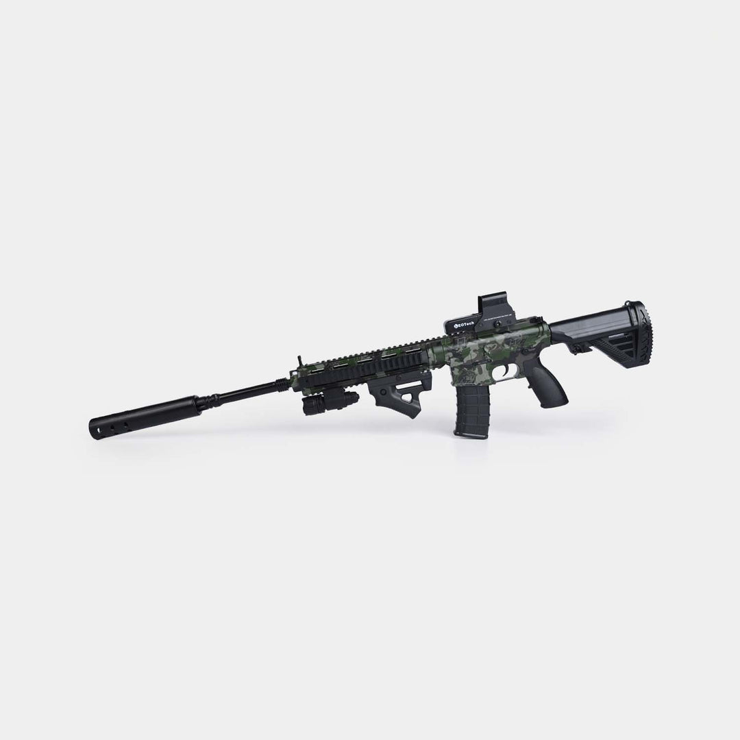 Electric Water Gel Bullet Blaster Set – Military Style Toy Rifle with Tactical Accessories