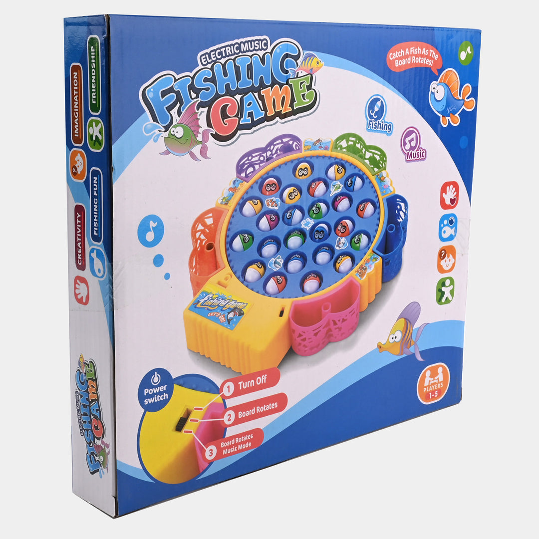 Electric Music Fishing Game For Kids