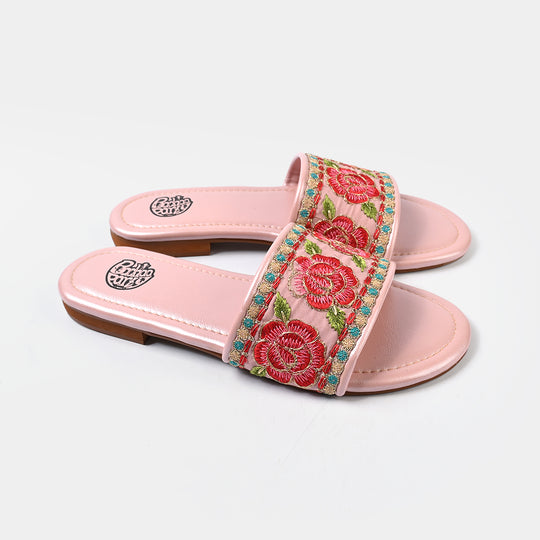 Girls Slipper TA-003-PINK