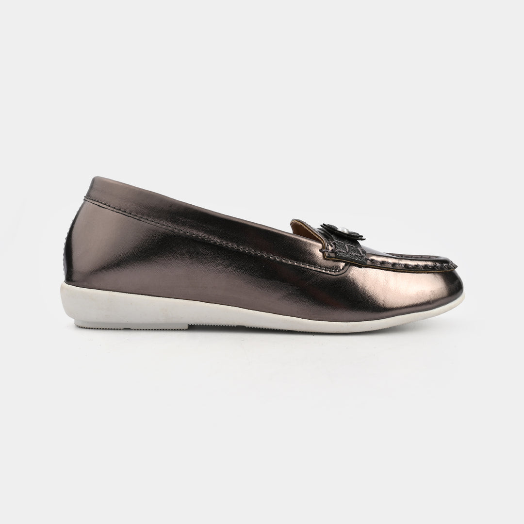 Girls Loafer JV-14-GREY