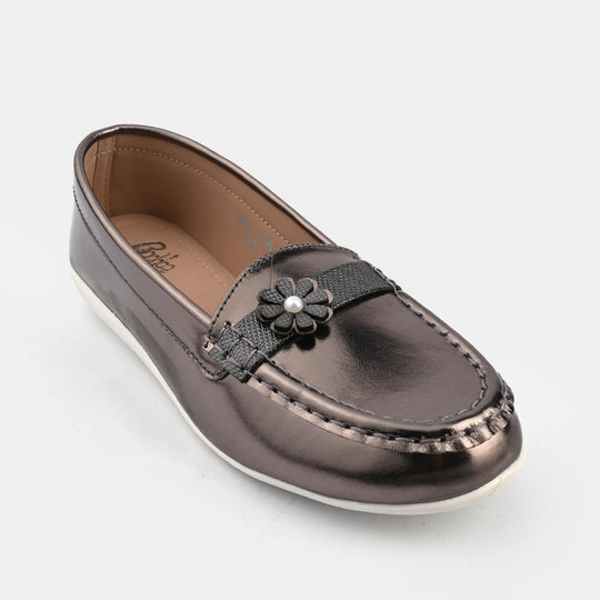 Girls Loafer JV-14-GREY