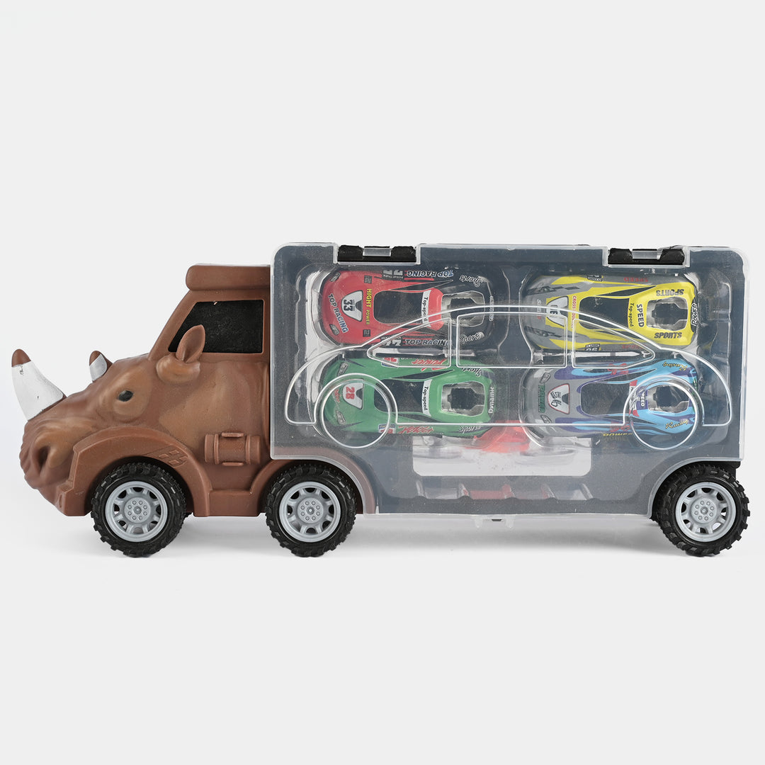 Free Wheel Car Carrier Truck Toy For Kids