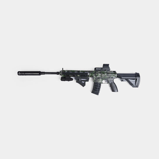 Electric Water Gel Bullet Blaster Set – Military Style Toy Rifle with Tactical Accessories