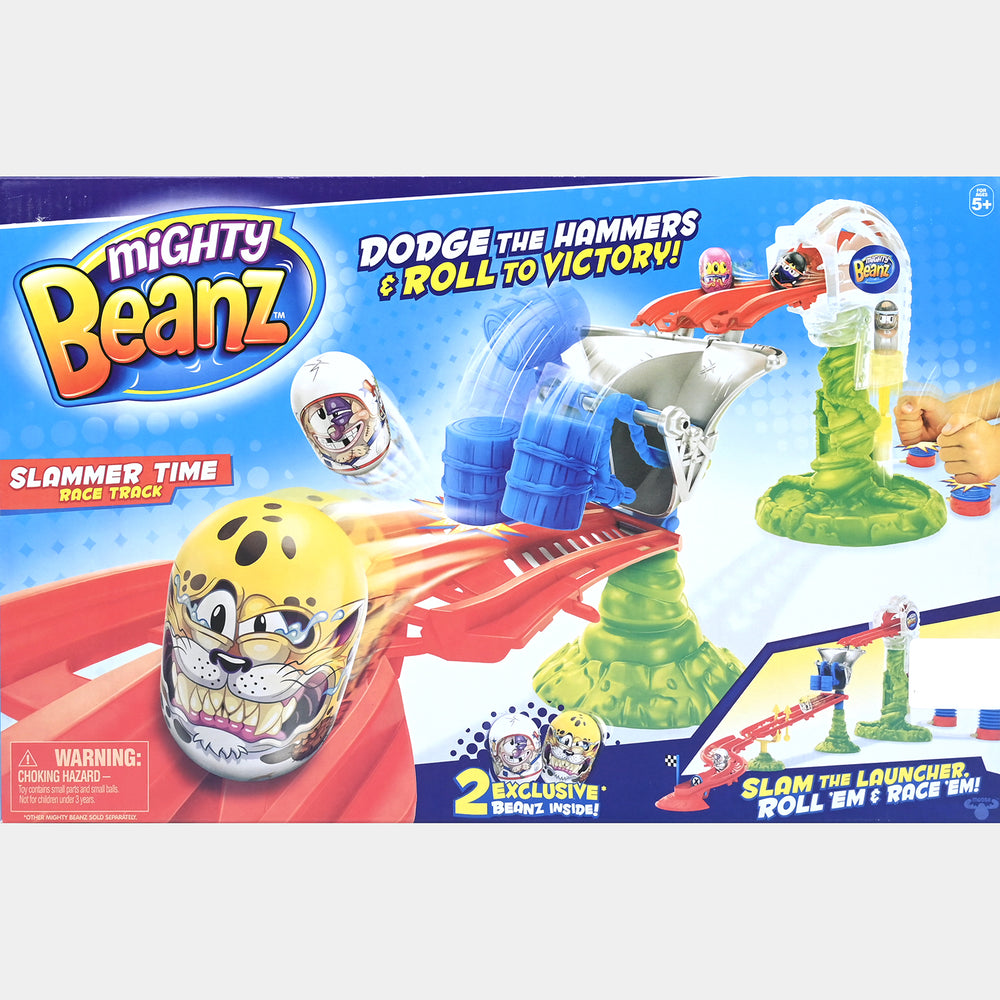 Mighty Beanz Slammer Time Race Track Set