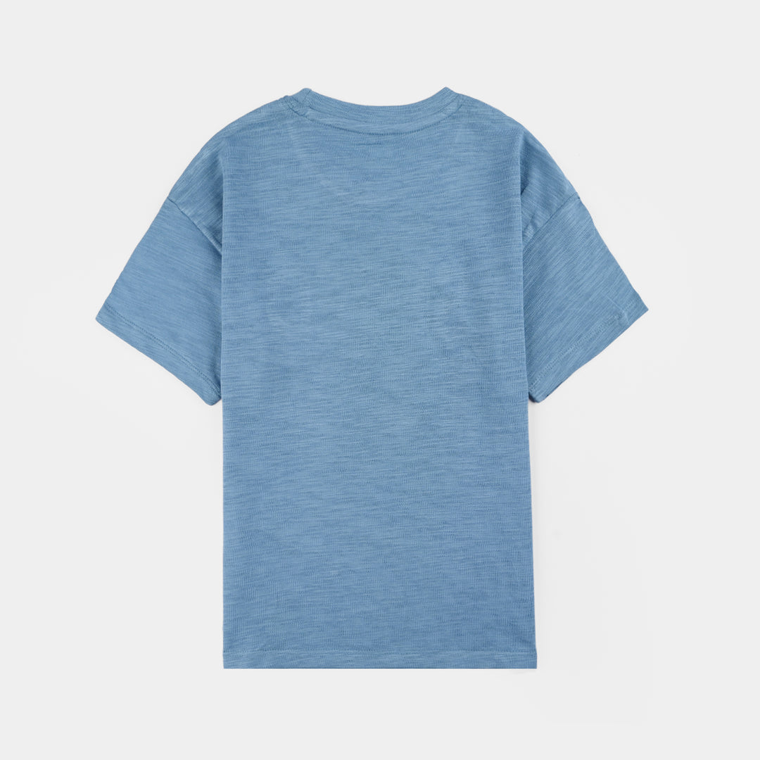 Boys Yarn Dyed  T-Shirt Speed