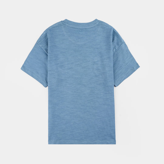 Boys Yarn Dyed  T-Shirt Speed