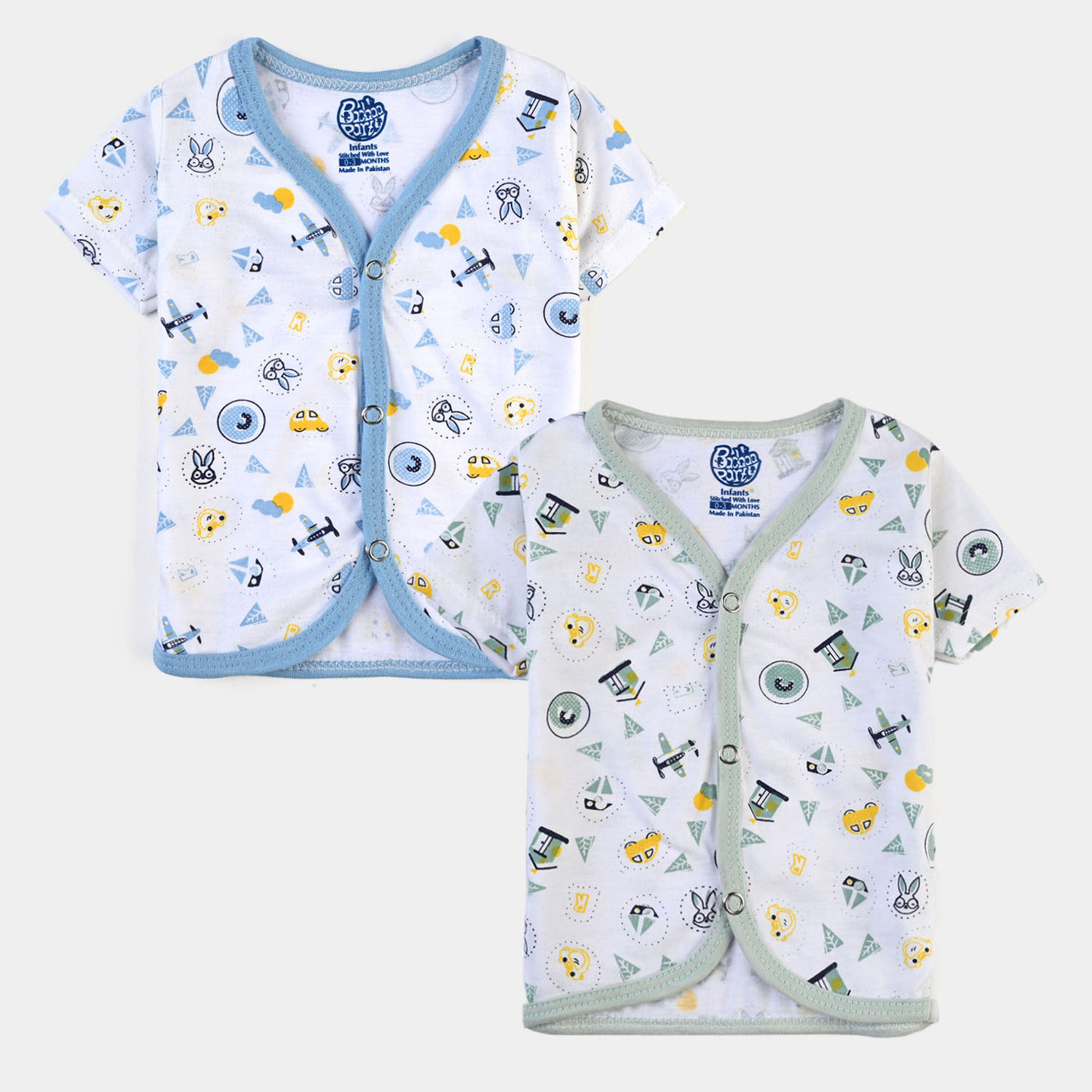 Pack Of 2 Infant Summer Shirt