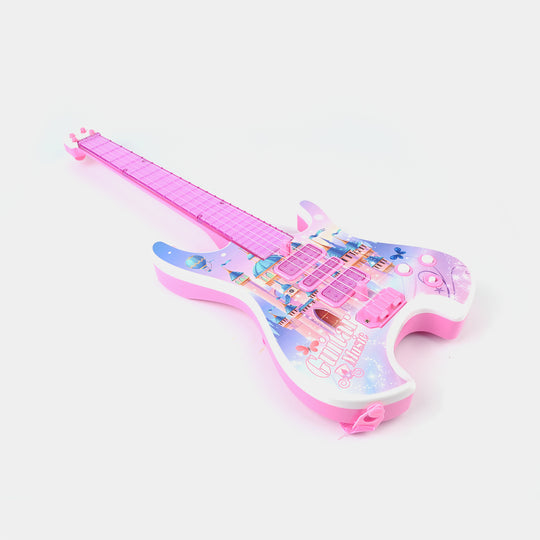 Electric Guitar With Light & Music For Kids