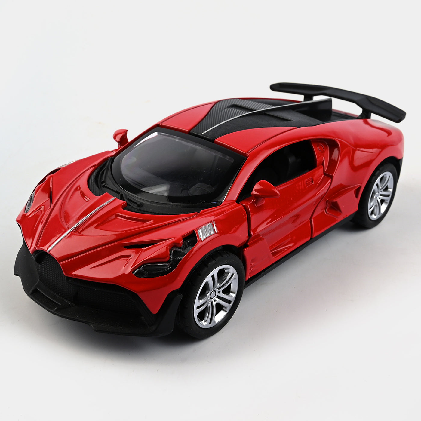 Die-Cast Model Car Red For Kids