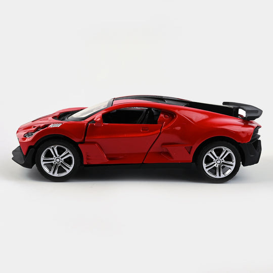 Die-Cast Model Car Red For Kids