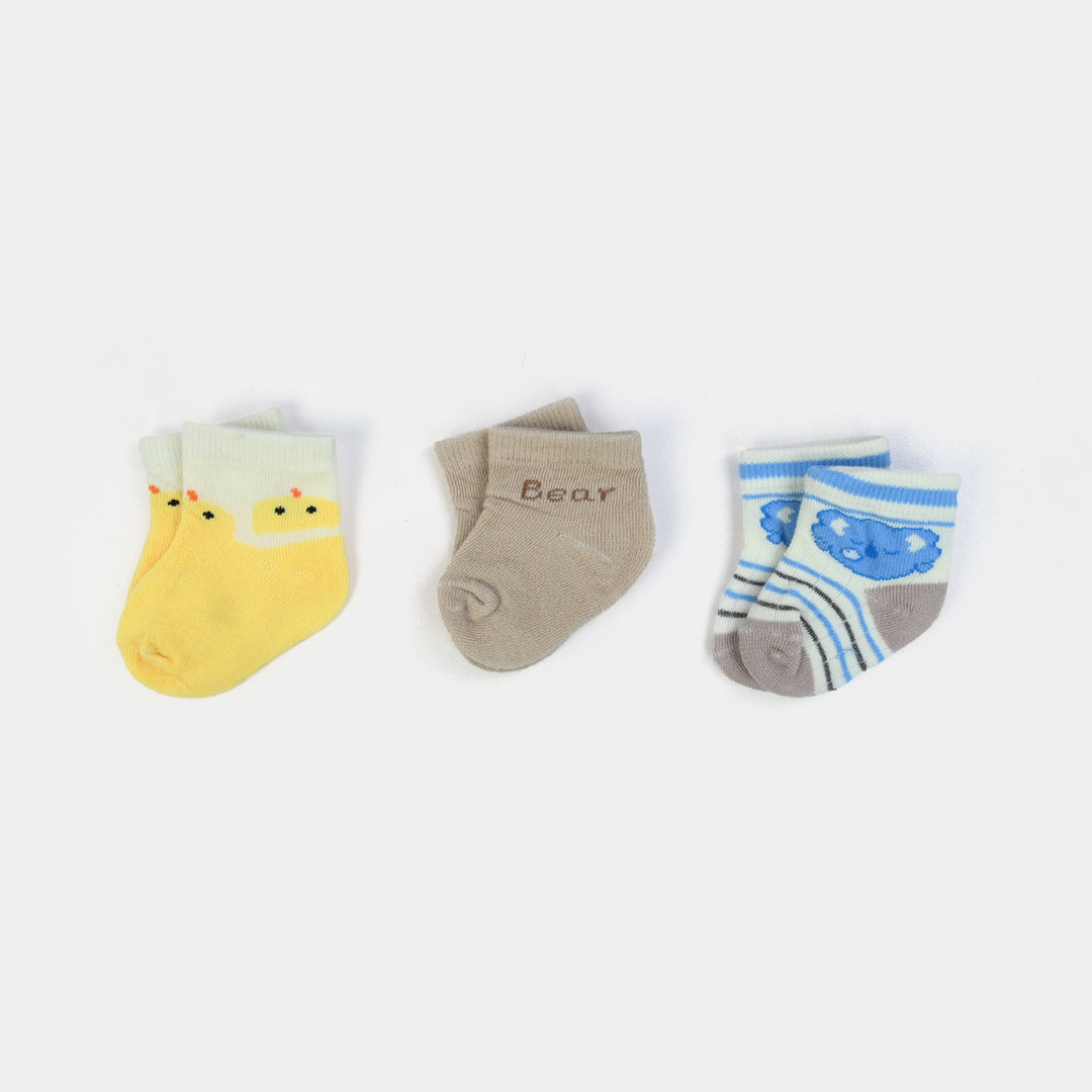 Carters Baby Socks 3Pcs | 0-6M