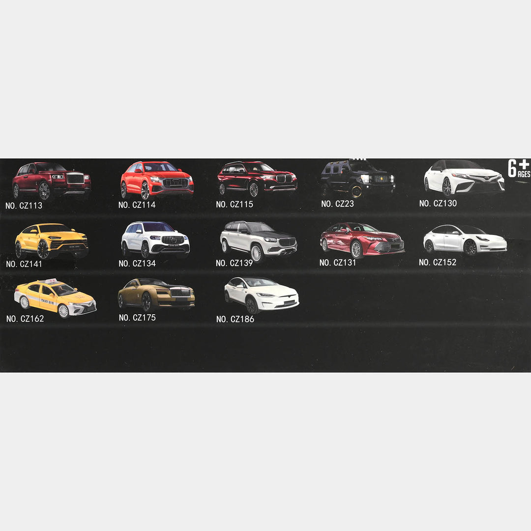 Pullback Alloy Simulation Die-Cast Model Car