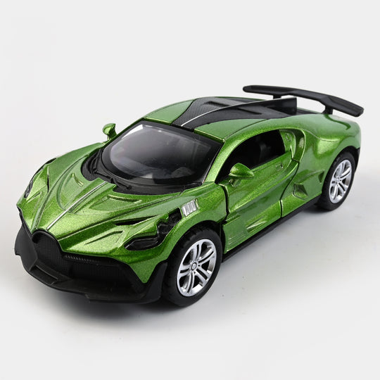 Die-Cast Model Car Green For Kids