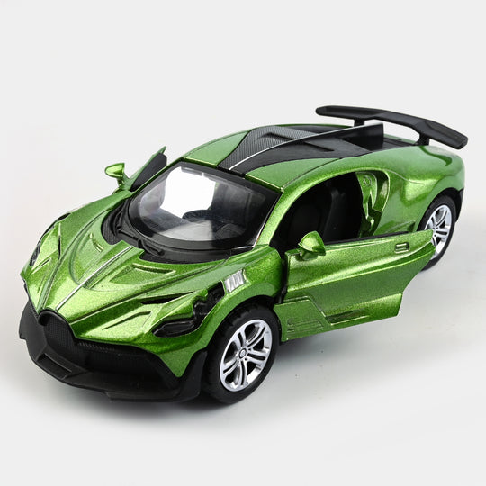 Die-Cast Model Car Green For Kids