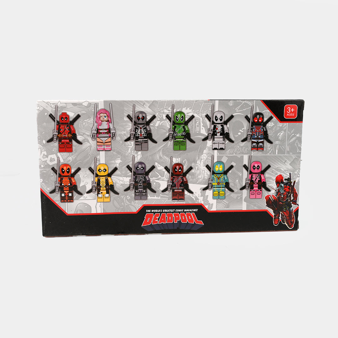 Colorful Ninja Warrior Building Block Figure Set