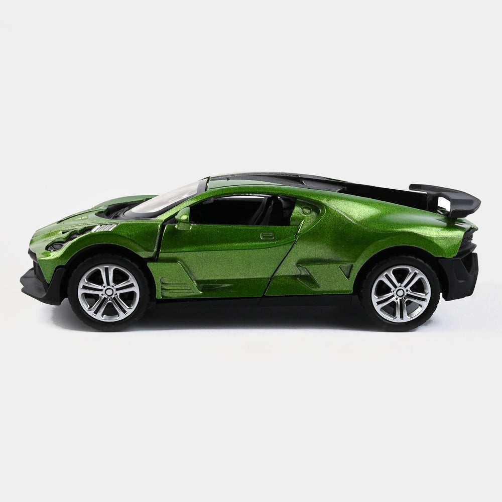 Die-Cast Model Car Green For Kids