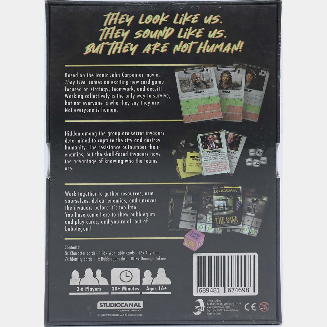 Enslave the City Card Game