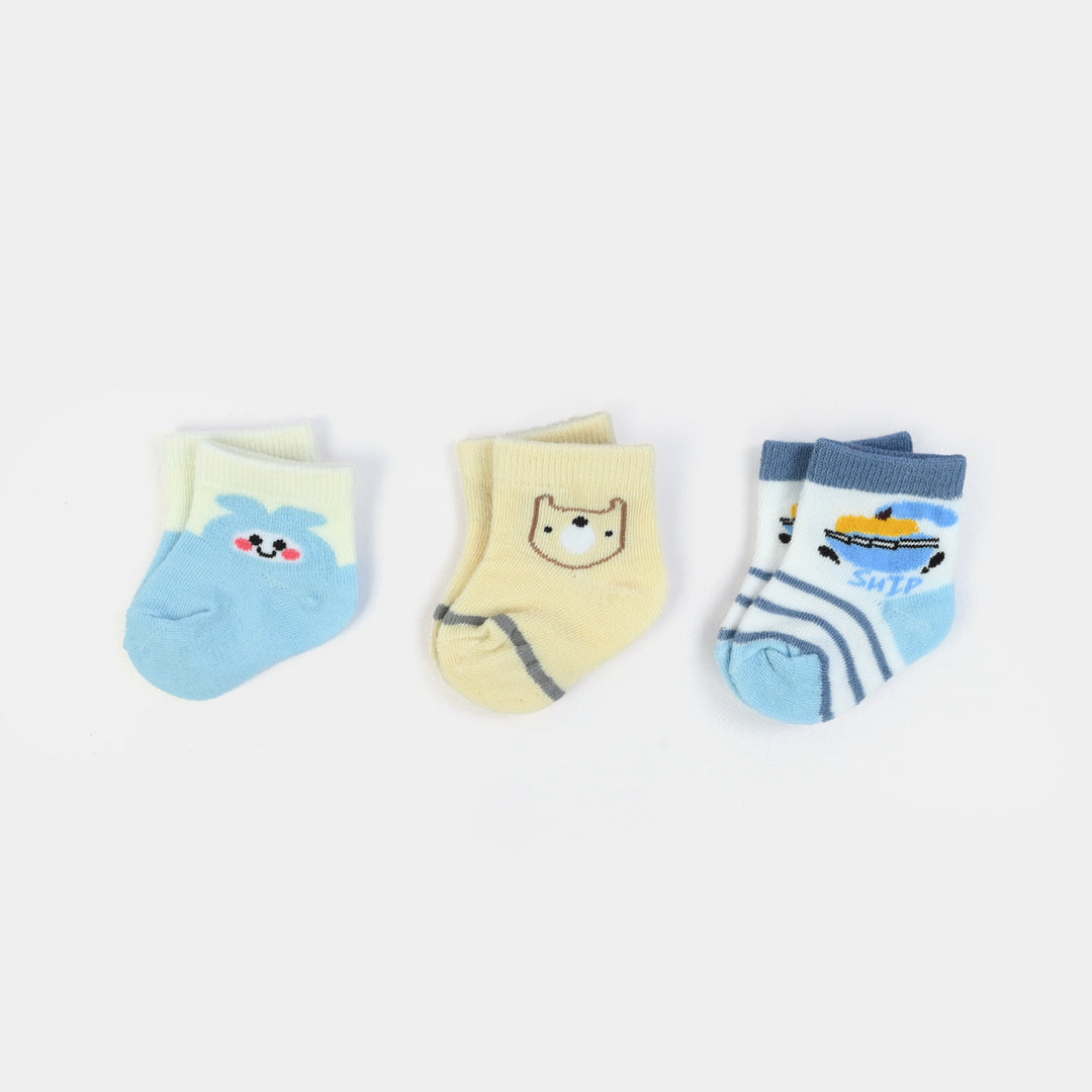 Carters Baby Socks 3Pcs | 0-6M