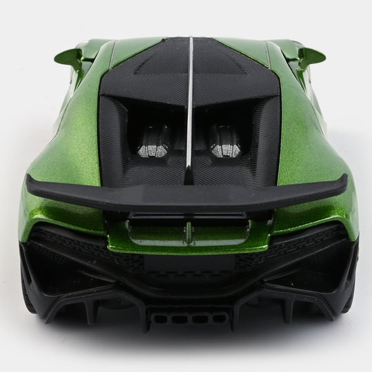 Die-Cast Model Car Green For Kids