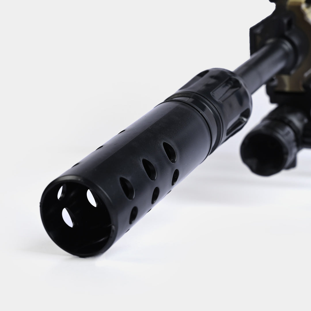 Electric Water Gel Bullet Blaster Set – Military Style Toy Rifle with Tactical Accessories