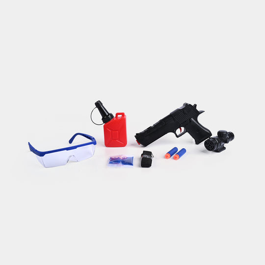 Electric Water Gel Bullet Blaster Set – Military Style Toy Rifle with Tactical Accessories