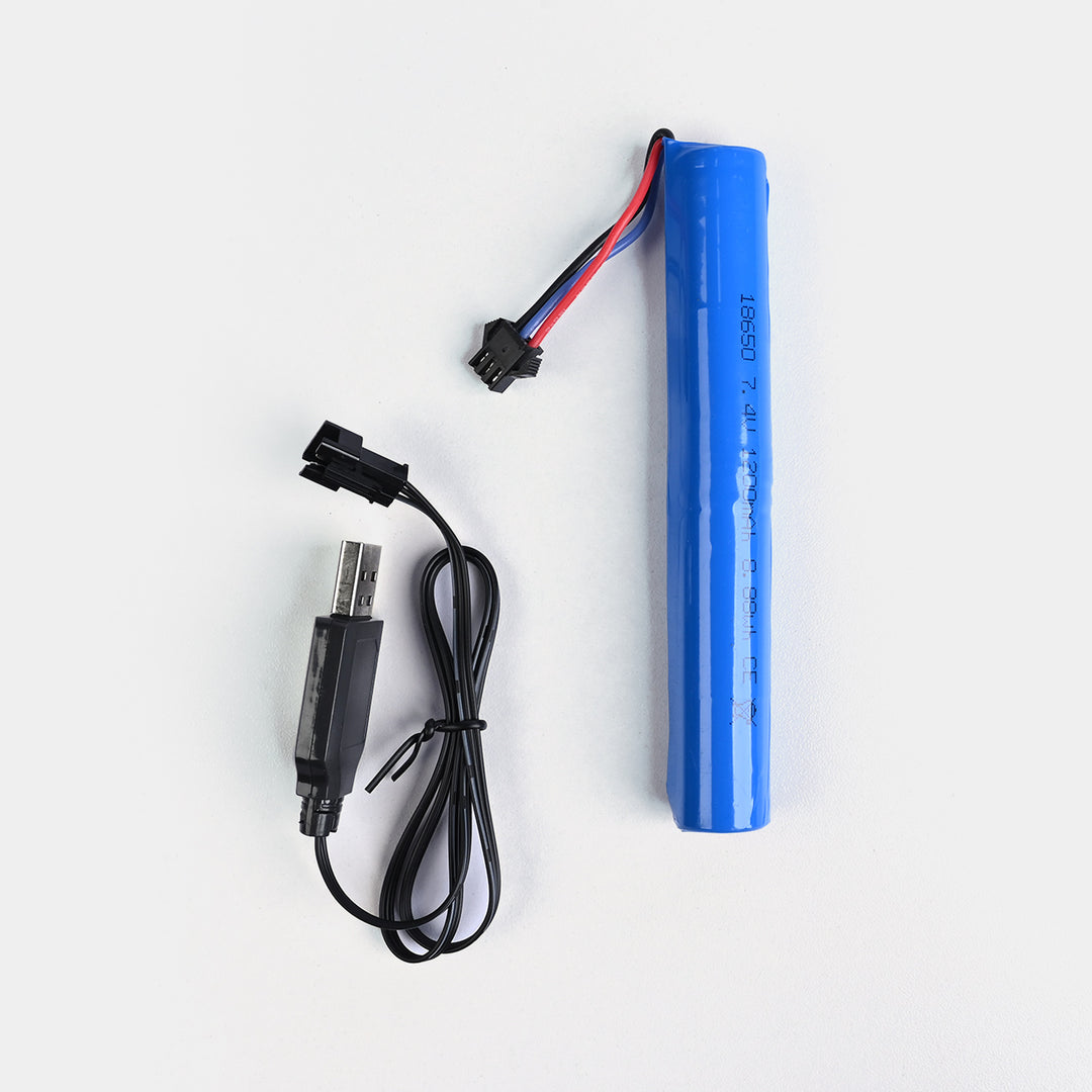 Electric Water Gel Bullet Blaster Set – Military Style Toy Rifle with Tactical Accessories
