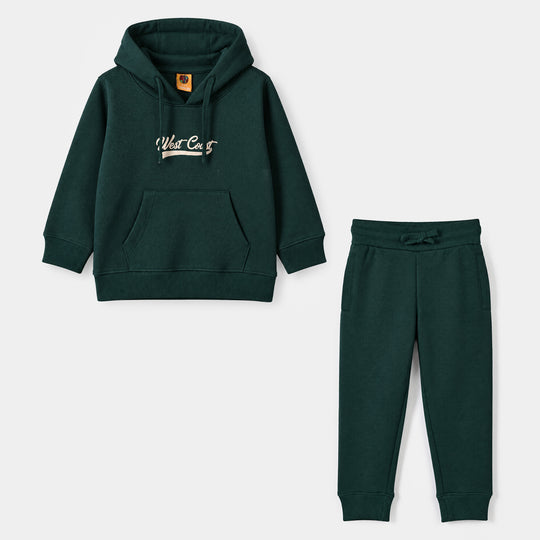 Boys Cotton PK 2 Piece Suit West Coast-Green