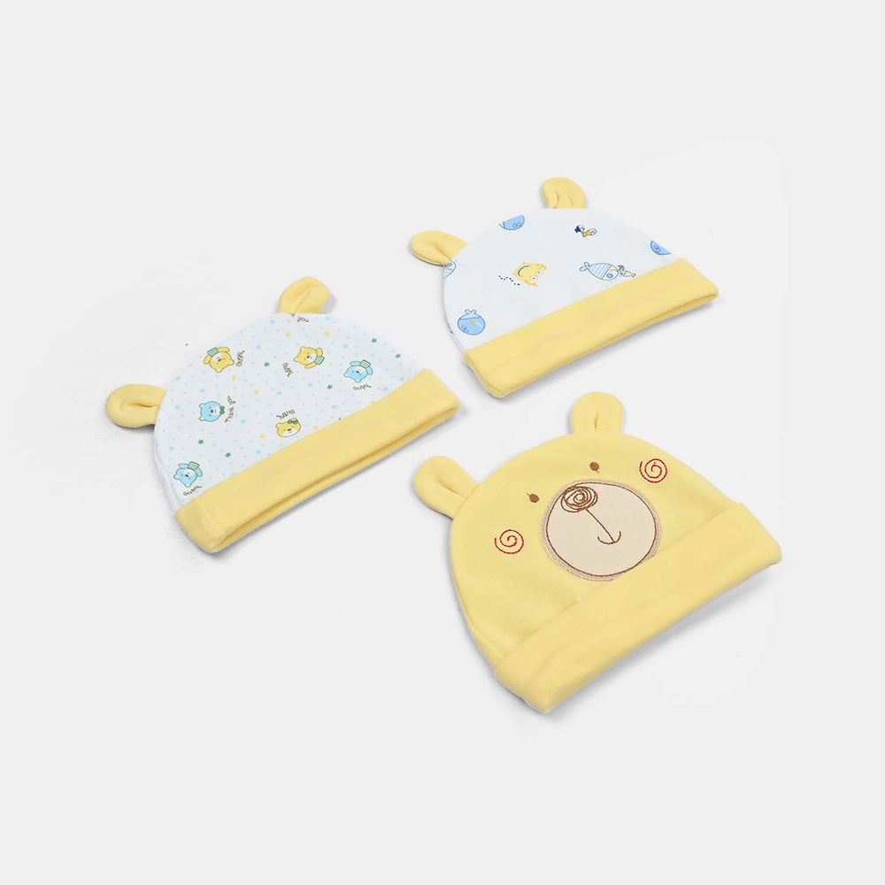 Baby Cap/Hat Set | 3Pcs