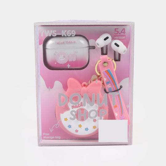 Wireless Earbuds With Protective Case