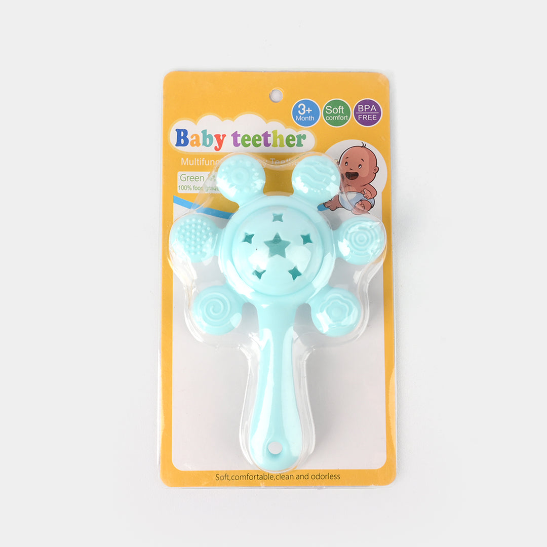 Silicone Giraffe Rattle Baby Teether | 3M+