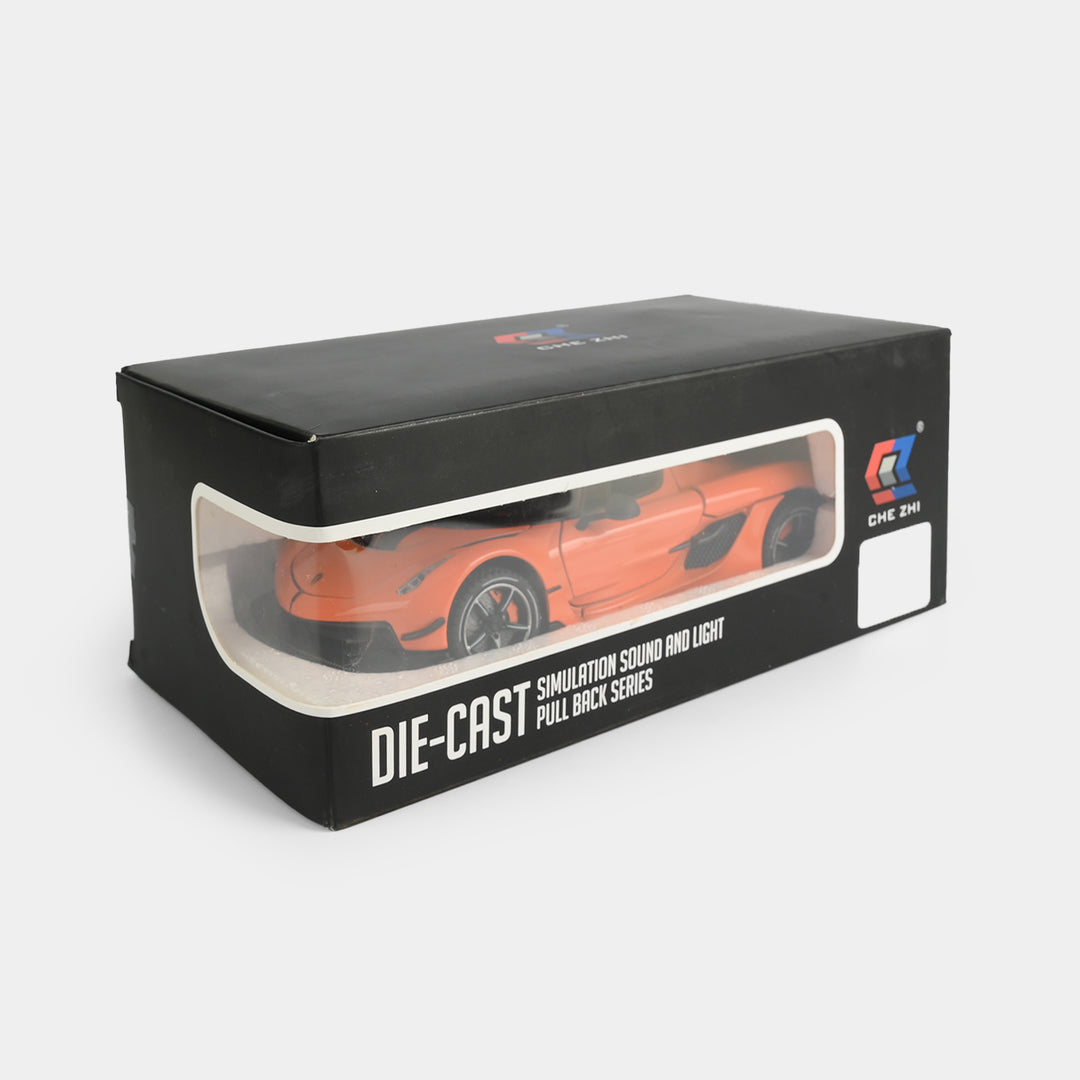 Pullback Alloy Simulation Die-Cast Model Car