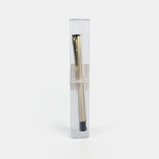 Fancy Ink Pen with Plastic Case