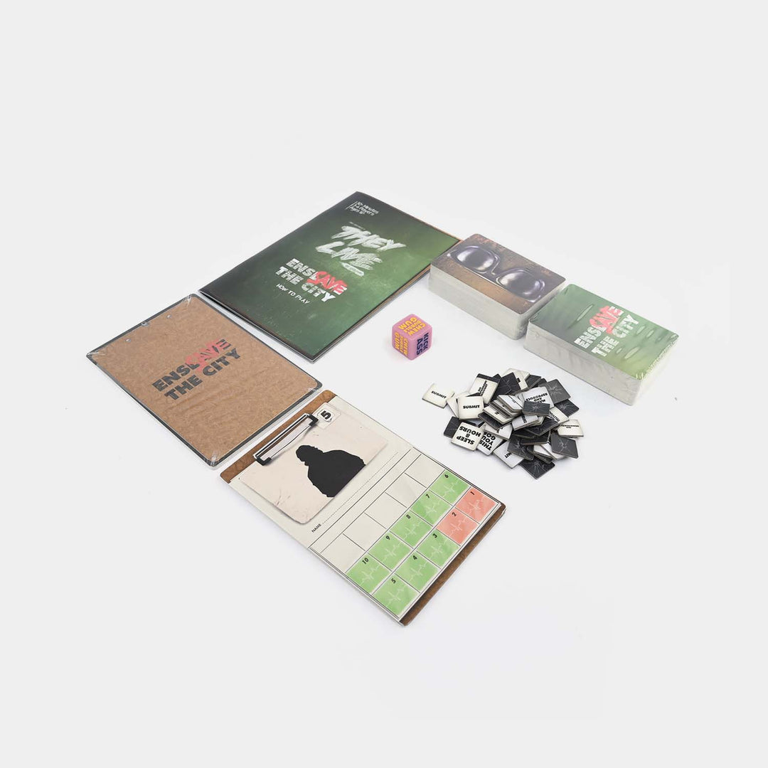 We Sleep Obey Card Game