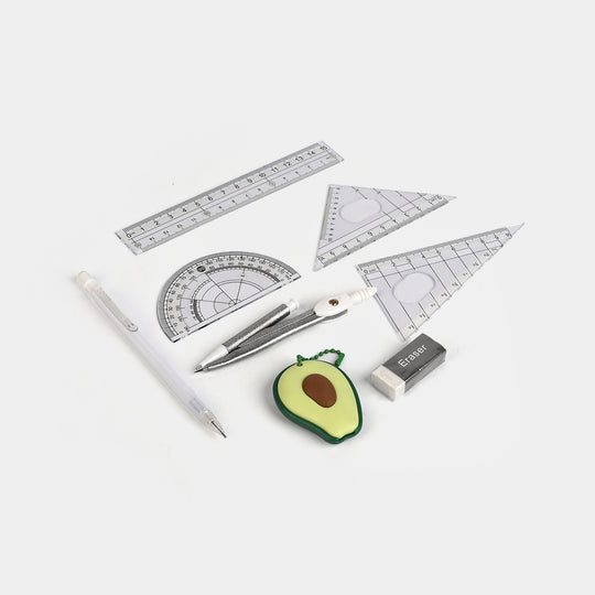 9-Piece Math Compass Geometry Set
