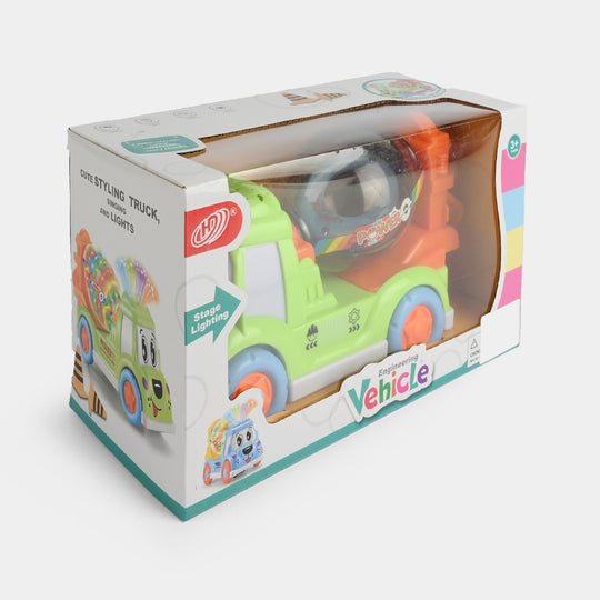 Universal Electric Vehicle Toy Truck with Light & Sound