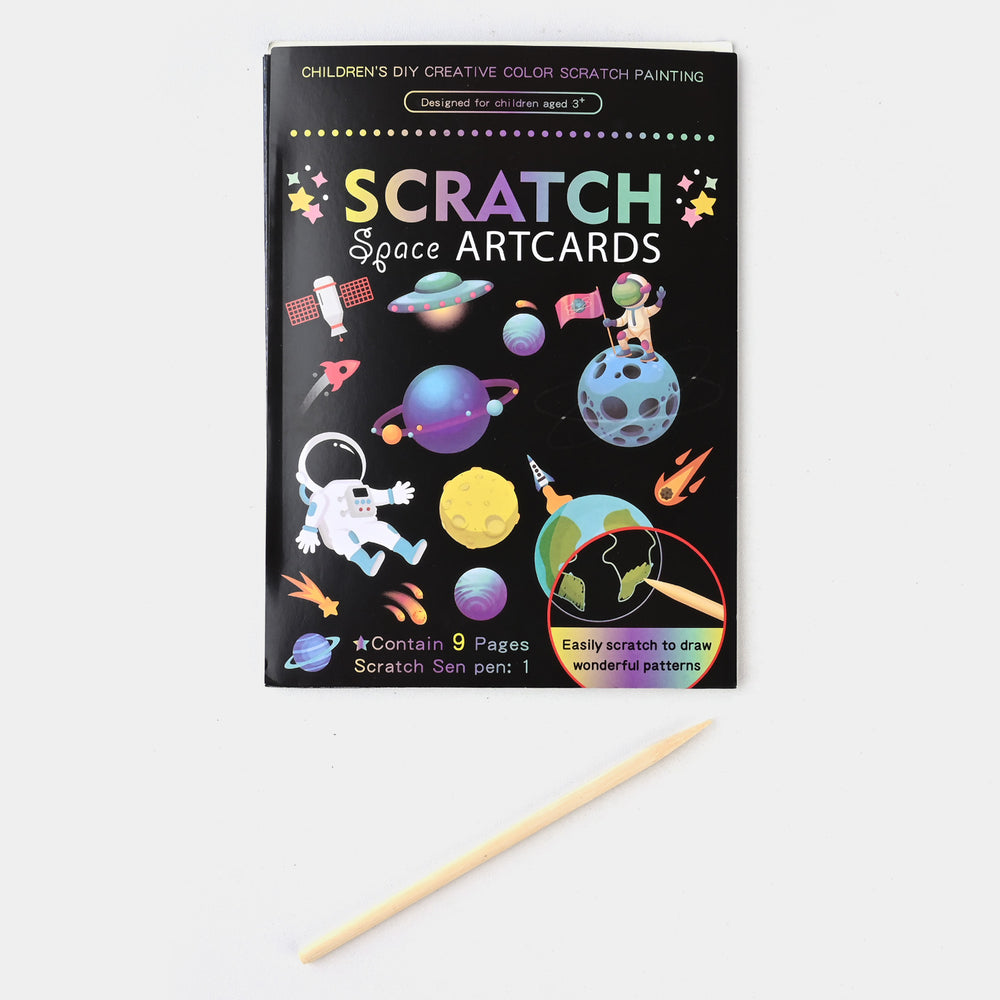 CREATIVE SCRATCH CARD BOOK FOR KIDS