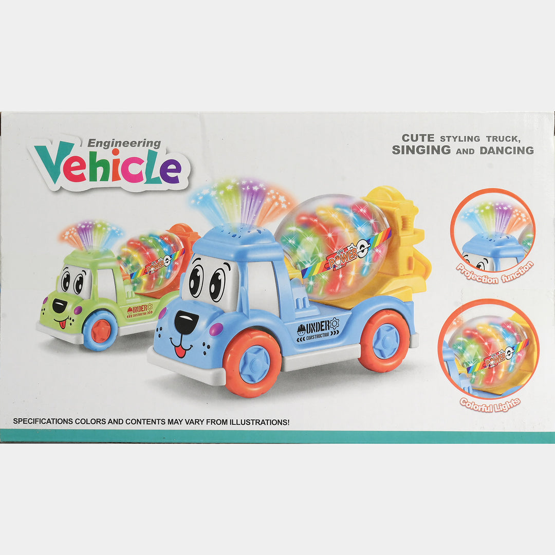 Universal Electric Vehicle Toy Truck with Light & Sound