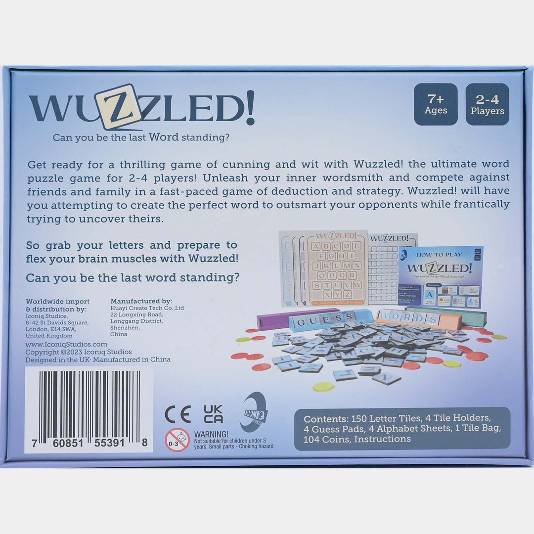 Wuzzled Strategy Board Game