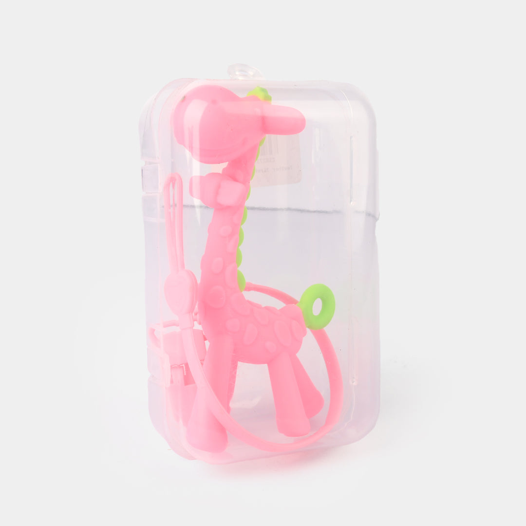 Silicone Rattle Baby Teether | 3M+