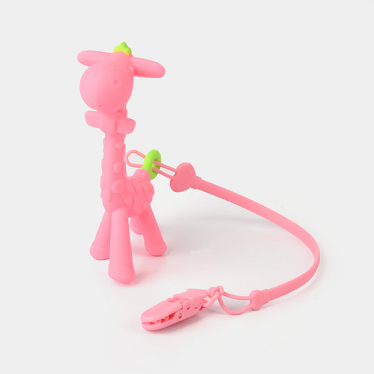 Silicone Rattle Baby Teether | 3M+