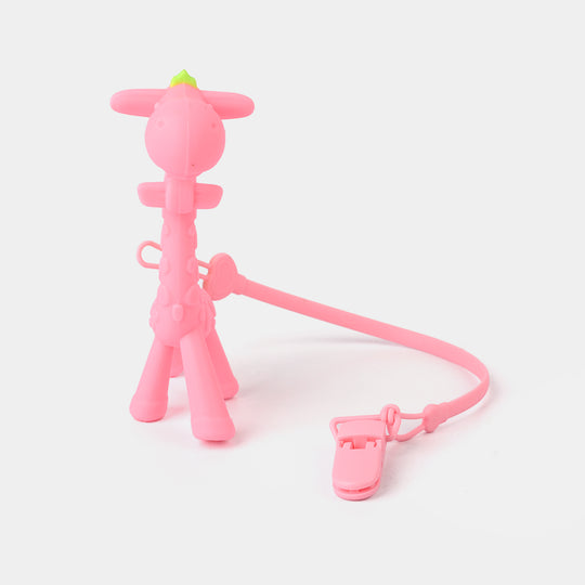Silicone Rattle Baby Teether | 3M+