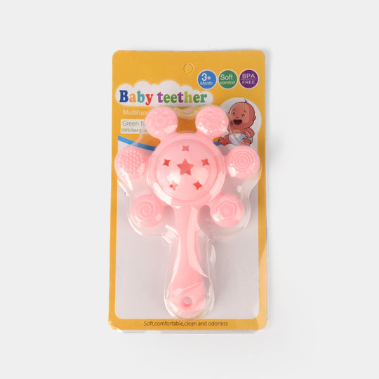 Silicone Giraffe Rattle Baby Teether | 3M+