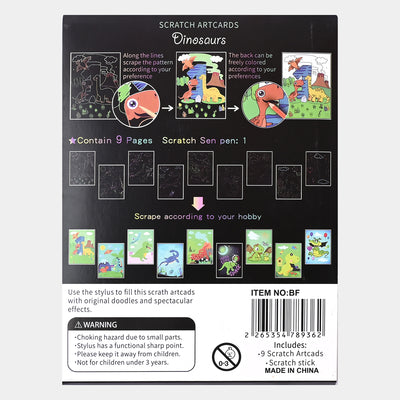 CREATIVE SCRATCH CARD BOOK FOR KIDS