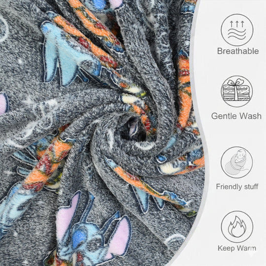 Bunny Flannel Blanket 80x110