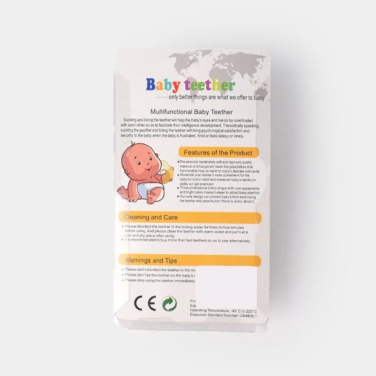 Silicone Giraffe Rattle Baby Teether | 3M+