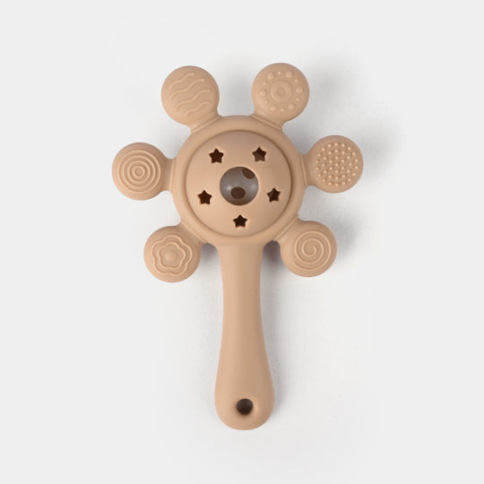Silicone Giraffe Rattle Baby Teether | 3M+