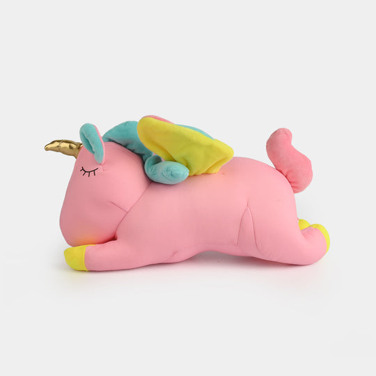 Soft Bean Character Lying Small Toy - Pink